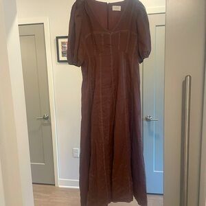 DISSH linen midi dress
